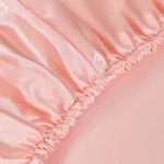 Luxury Mulberry Silk Fitted Bed Sheet Set Queen High-end Stain Soft Silk Bedsheet Set with Elastic Band King Szie Mattress Cover - Image 5