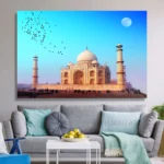 India Taj Mahal Pictures Canvas Painting Ancient Building Great Human Civilization Wall Art Landscape Posters for Living Room - Image 4