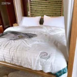 100% Mulberry Silk Quilt Healthy Beauty Handwork Silk Comforters Duvet Silk Filled Double Queen King Quilt 1PCS Durable Bedding - Image 2