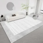 Modern Simple Living Room Decoration Carpet Large Area Soft Lounge Rug Gray Nordic Rugs for Bedroom Washable Anti-slip Floor Mat - Image 3
