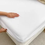 Solid Brushed Bed Sheet Set,Premium Fitted Sheet and Pillowcases,Soft Sateen Finish for Luxurious Comfort,Easy Care - Image 4