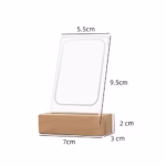 3 in 1 Photo Frame Instant Camera Acrylic LED Light 3 inch Picture Holder Photo Table for Fujifilm/Polaroid Desktop Decor - Image 4