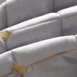 Luxury Thicken Pink Quilted Bed Spread Queen Size Nordic High Quality Pleated Edge Bedspread on The Bed Embroidery Bedspreads - Image 6