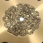 Quartz Wall Clock Dial Face Vintage Aluminium Metal Wall Clock Arabic Numeral Bedroom Living Room Clock Decoration - Image 2