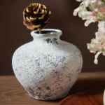 Timeless Handcrafted Ceramic Vase for Dried Flower Elegance - Image 3