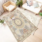 Retro Ethnic Style Carpets for Living Room Persia Bedroom Decor Rug Non-slip Washable Porch Floor Mat Dining Room Lounge Carpet - Image 4