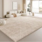 Large Size Living Room Decoration Soft Carpet Cream Style Rugs for Bedroom Thick Washable Bedside Floor Mat Home Fluffy Soft Rug - Image 4