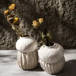 OasinGourd Shape Vase Ceramic Flowerpot Retro Objects Home Living Room Desktop Decoration Accessories Boho Modern Art Nordic - Image 5