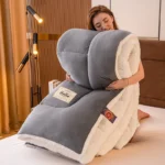 Students Fall And Winter Thickened Wool Futon Space Comforter Duvet Skin-Friendly Cotton Fabric Warm Quilt Vacuum Futon Warm - Image 3