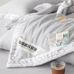 New 100% Cotton Filling Spring Summer Quilt Soft Skin-friendly Quilted Comforter Fashion Single Double Bed Blanket Grade A Duvet - Image 4