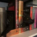 1Pc Gothic Dragon Bookends, 3D Horror Dragon Decorative Bookends Resin Dragon Bookends Creative Sculpture Bookends - Image 3