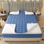 Six Sides All Inclusive Mattress Cover with Zipper Thicken Fitted Sheet Quilted Mattress Protector Pad Couple Customized Size - Image 5