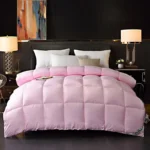 95% Goose Down Duck Duvet Quilted Warm Comfortable Cotton Quilt King Queen Full Size Hotel Duvet Comforter Winter Throw Blanket - Image 6