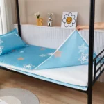 WOSTAR Fully enclosed two-way with zipper mattress protector cover couple/baby single double bed sheet protection pad king size - Image 4