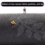 Soft Plush Bathroom Carpets-non-slip, Machine Washable and Absorbent round Mats-ideal for Bathroom Floor Decoration, Bedroom Doo - Image 6