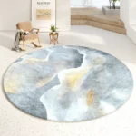 Modern Luxury Rugs for Bedroom Fluffy Soft Living Room Decoration Carpet Minimalist Abstraction Lounge Rug Round Plush Floor Mat - Image 4
