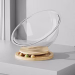 Transparent Capsule Cat Bed: Elegant All-Season Comfort - Image 4