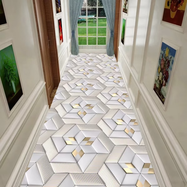 Long Corridor Carpets for Hallway Living Room Decoration Home Anti-skid Entry Floor Mats Hotel Lobby Stairway Runner Area Rugs