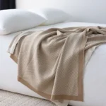 Nordic Air Travel Knit Blanket - Cozy Minimalist Sofa Throw - Image 5