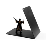 Harer Potty Range Book Ends for Fan Collection Heavy Duty Metal Bookends Office Desktop for Book Lovers Office Supplies - Image 3