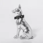 Home Luxury Creative Decoration Modern Nordic Floor Ornaments Electroplating Dog Art Animal Statue Room Living Room Sofa Home - Image 5