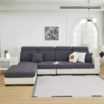 1 PC Sofa Seat Cover elastic jacquard Slipcover for Living Room easy to clean Couch Cover a pattern of stripes - Image 4