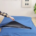WOSTAR 360° fully enclosed with zipper mattress protector cover couple/child 150x190cm single double bed sheet protection pad - Image 3