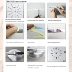 3D Acrylic Digital Wall Clock Roman Numerals Design Mirror Wall Clock Fashion Large Round Wall Clock DIY Self Adhesive Clocks - Image 5