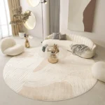Nordic Style Carpets for Living Room Minimalist Bedroom Decor Round Carpet Large Area Plush Floor Mat Fluffy Soft Lounge Rug - Image 3