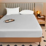 WOSTAR Waterproof mattress protector cover double bed couple luxury elastic fitted sheet style bed protection pad king size 150 - Image 6