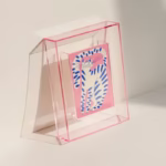 5 Inch Colorful Acrylic Photo Frame Box, DIY Poster Mounting Display Stand, Creative Picture Message Board Holder - Image 3