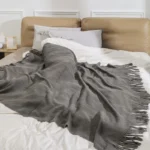 Cozy Knitted Throw Blanket - Soft, Stylish Sofa & Travel Essential - Image 5