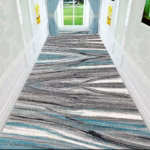 Nordic Abstract Long Corridor Carpet Decoration Hall Runner Carpet Party Hallway Aisle Floor Mat Anti-slip Room Sofa Bedside Rug - Image 3