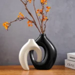 2PCS Set Creative Couple Series Home Decoration Vase, Large Medium Combination Indoor Table Ornaments for Interior Decoration - Image 6