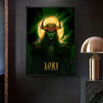 Norse Mythology Twelve Main Gods Canvas Prints Nordic Goddess Freyja Thor Odin Wall Art Posters Painting Living Room Home Decor - Image 4
