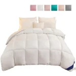 95% White Goose Bed Duvet Super King Size Duvet Luxurious Goose Feather & Down Quilt Anti Allergen Ultra Bounce Hollowfibre Quil - Image 6