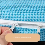 WOSTAR Fully enclosed two-way with zipper mattress protector cover couple/baby single double bed sheet protection pad king size - Image 3