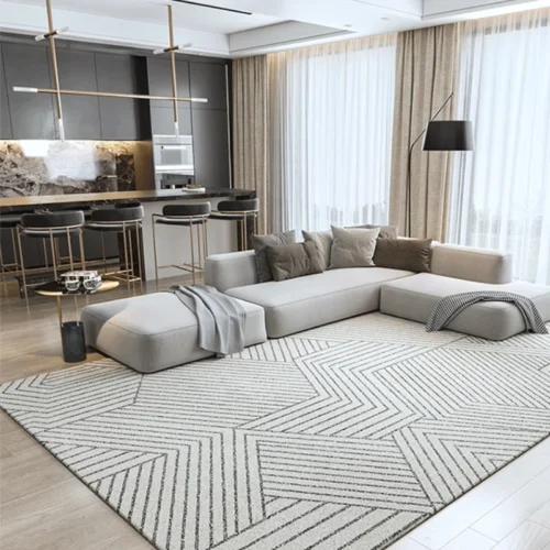 Luxurious Plush Area Rug for Cozy Bedroom & Living Room Decor