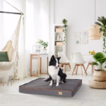 Dog Bed M L XL 2XL 3XL Waterproof Orthopedic Pet Bed Cushion for Indoor Dog Crate Kennels Mat with Washable Cover - Image 2