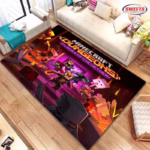 Classic Video Game M-M1necraft Carpet for Living Room Bedroom Hallway Long Strip Sofa Doormat Floor Rug Anti-slip Decor Mat Gift - Image 2