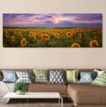 Sunflower HD Pictures Canvas Painting, Flower Field Posters and Prints, Yellow Floral Wall Art, for Bedroom Wall Decor Cuadros - Image 5