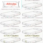 Kuup 3pc Satin luxury Solid Color Bed Fitted Sheet and Pillowcase Upscale Adjustable Mattress Covers 4 Corners With Elastic Band - Image 2