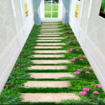 3D Scenic Long Corridor Carpets Living Room Decor Non-slip Easy Cleaning Hallway Floor Mat Lobby Carpet Stair Area Rug Custom - Image 3