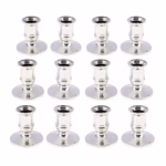 2/4pcs Traditional Shape Taper Standard Plastic Candle Holders Candlestick Wedding Dinner Decor for Electronic Candles ForParty - Image 6