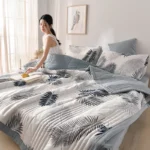 Duvet for Summer Double Bed Linen Quilted Bedspread 150X200 Home Quilt постельное белье (Pillowcase Need Order) - Image 3