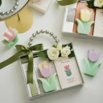 Fragrant guest gift candles, tulip scented scented candles, aesthetic room decoration, aromatherapy candles,girl's birthday gift - Image 4