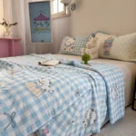 High-quality Cartoon Summer Cooling Blanket for Bed Double Side Ice Silk Air Conditioning Comforter Soft Cool Feeling Silk Duvet - Image 3