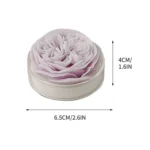 Flowers Scented Candle, Rose Shape Candle, Romantic Atmosphere - Valentine Gift Fake candle Candle lamp Magic birthday candles - Image 3