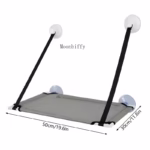Cat Hammock Pet Summer Hammock Window Bed Home Bed Living Room Suction Cup Wall Hanging Pet Mesh Breathable Hammock Bed - Image 6