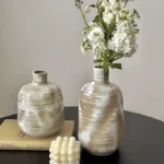 Retro Nostalgic Rough Clay Pottery Vase Ceramic Vases For Flower Arrangement Table Decoration and Accessories - Image 3